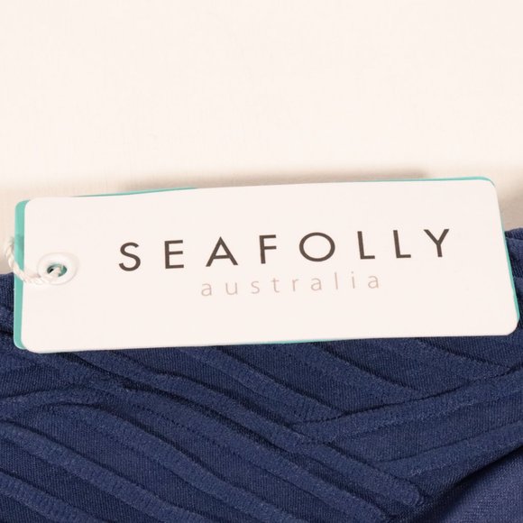 NWT Seafolly X Revolve Freshwater Hipster in Blue Opal - Picture 6 of 13